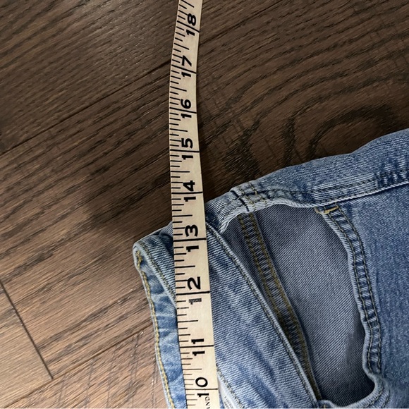 Blue Straight Leg Jeans - Picture 5 of 5